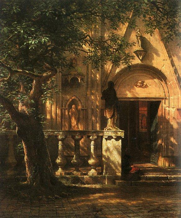 Bierstadt, Albert Sunlight and Shadow china oil painting image